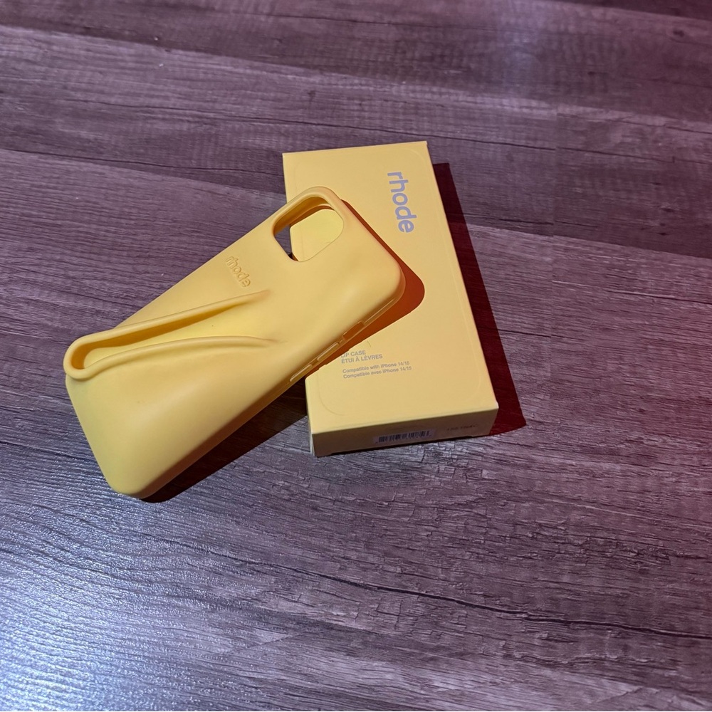 RHODE Vibrant Yellow Phone Case